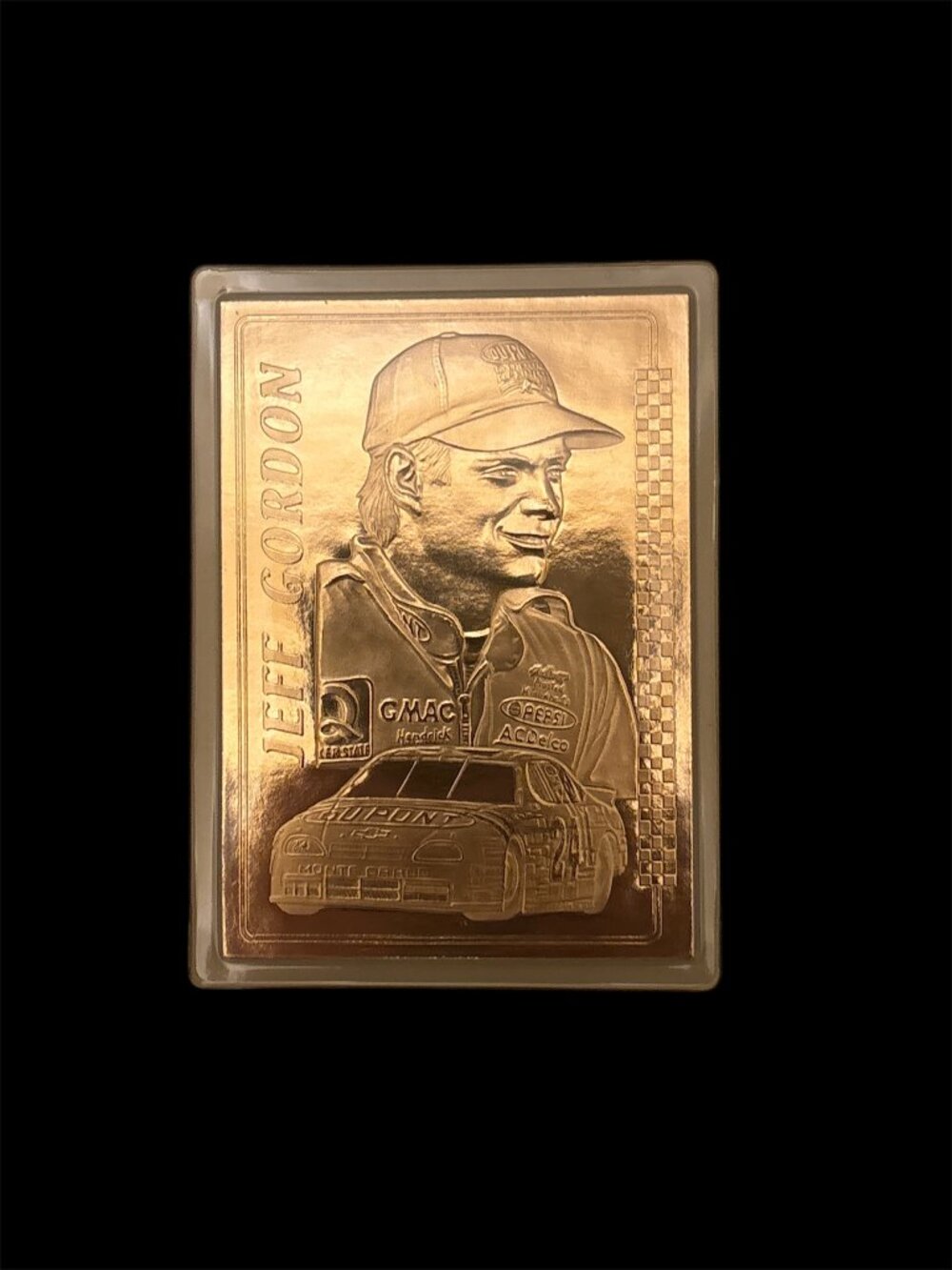 Jeff Gordon GMAC Racing Collectible Gold Card